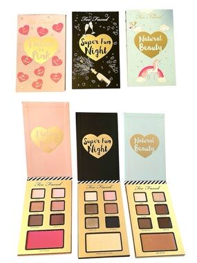 Too Faced Valentines Set of 3 Eyeshadow Palette